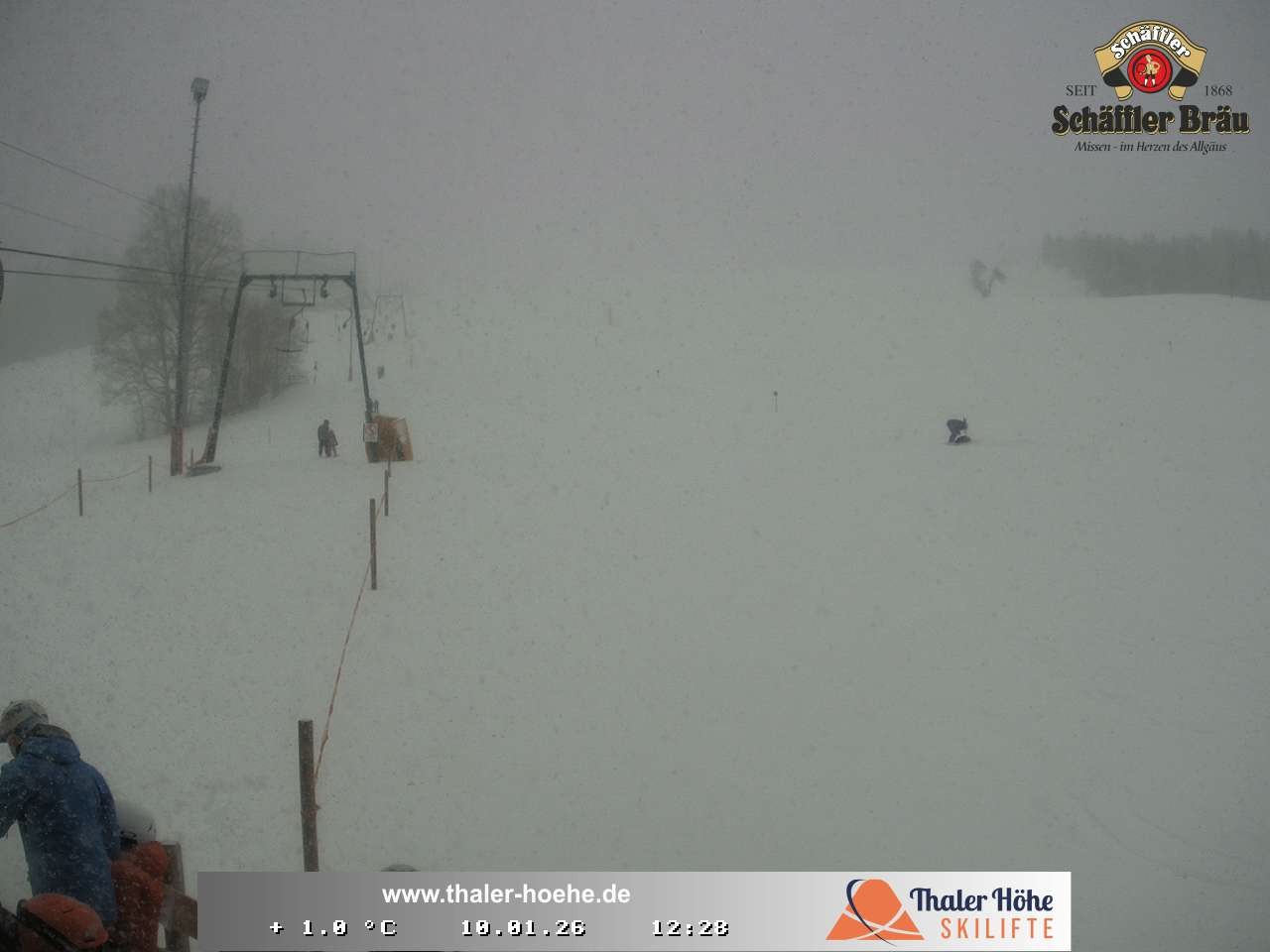 Archived image Webcam Thalerhöhe near Immenstadt