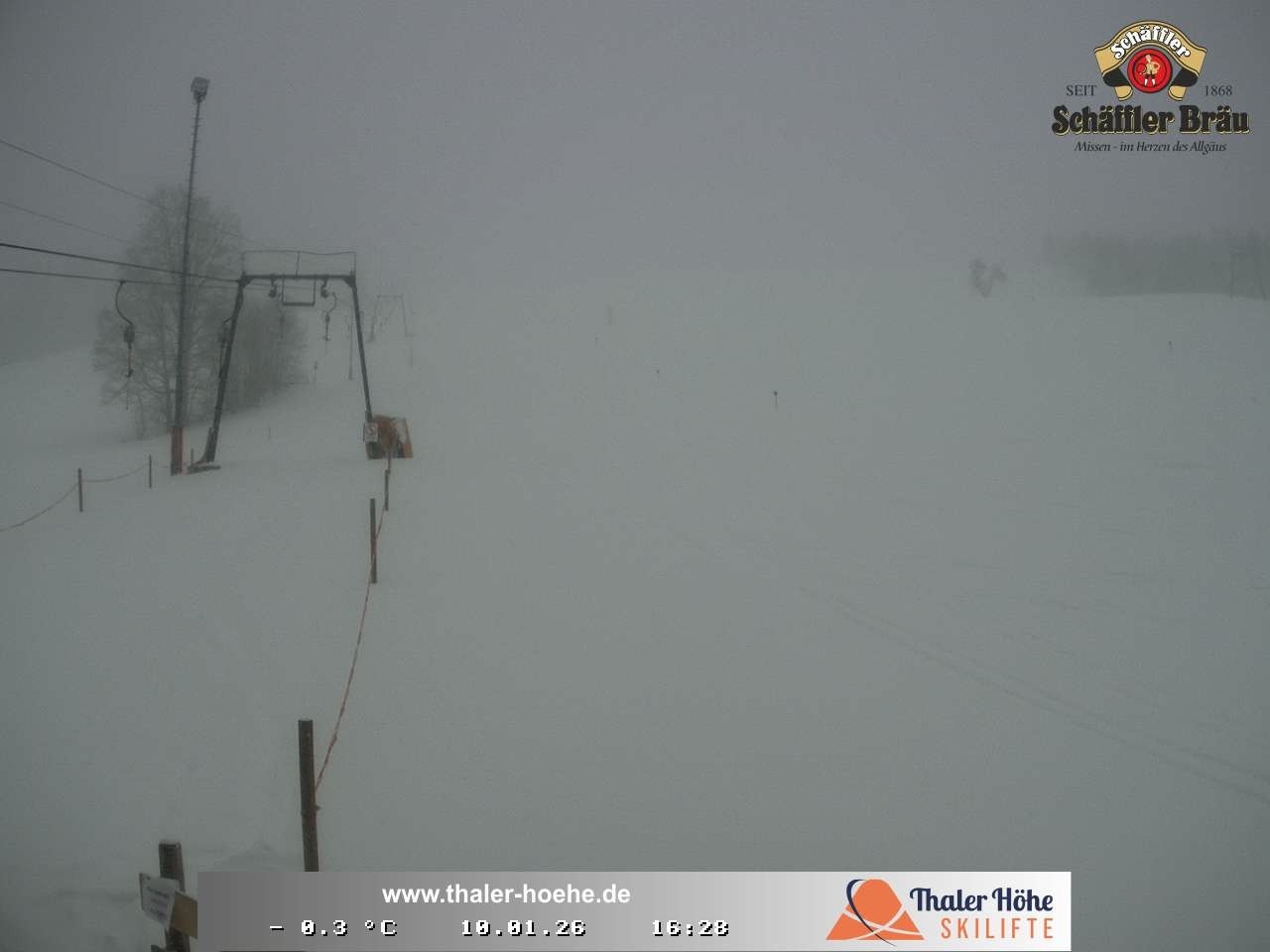 Archived image Webcam Thalerhöhe near Immenstadt