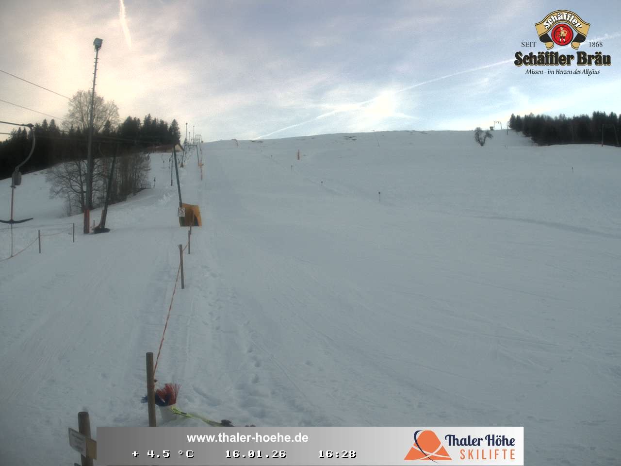 Archiv Foto Webcam Thalerhöhe bei Immenstadt