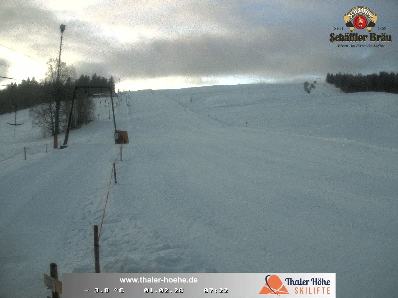 Archived image Webcam Thalerhöhe near Immenstadt