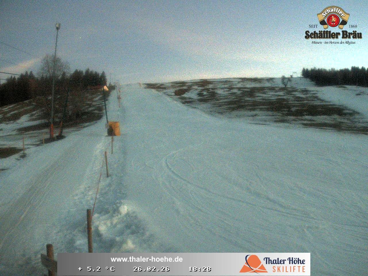 Archiv Foto Webcam Thalerhöhe bei Immenstadt