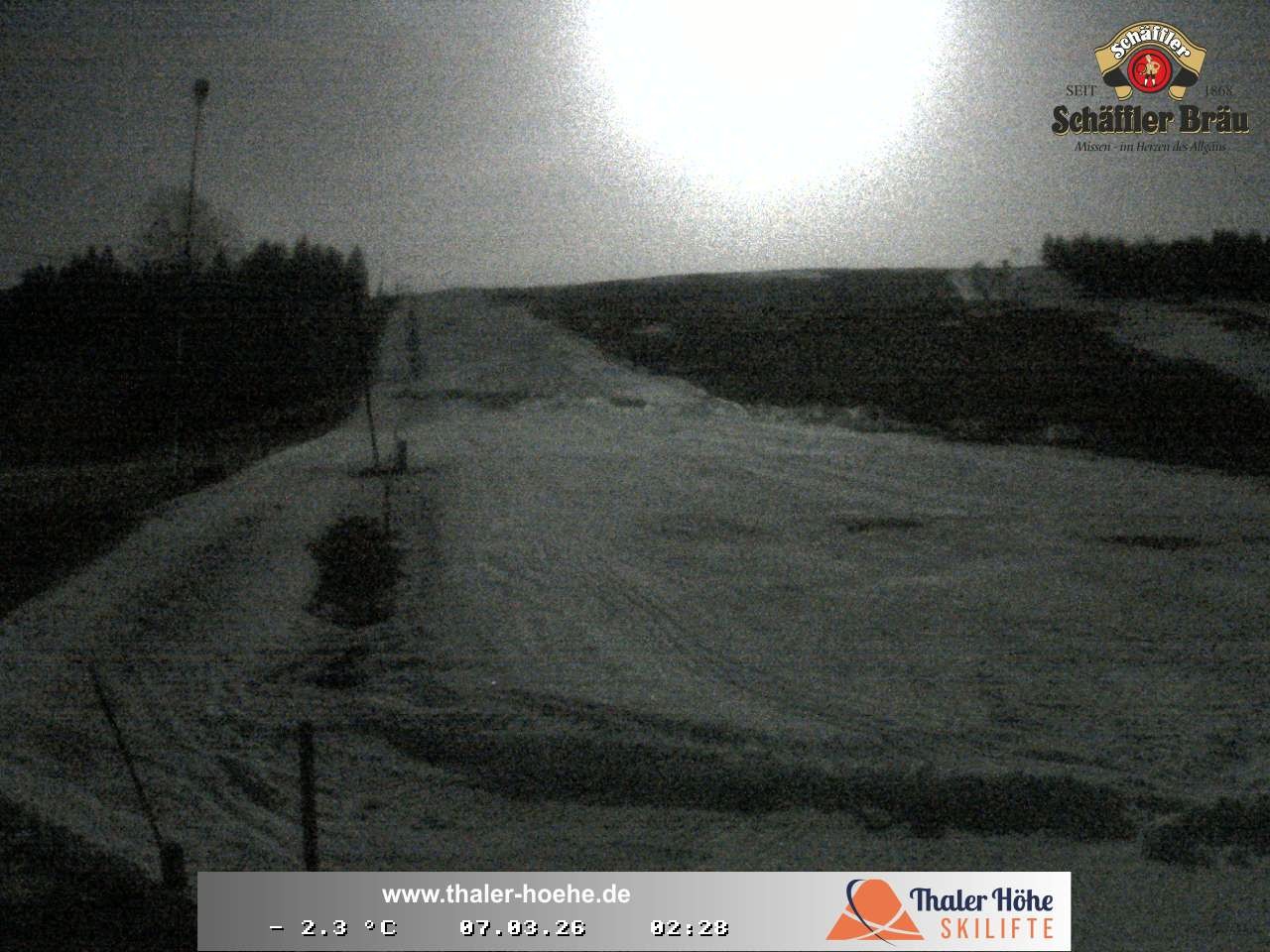 Archived image Webcam Thalerhöhe near Immenstadt