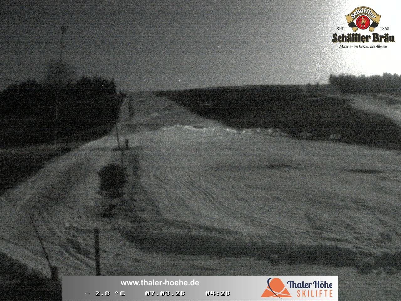 Archived image Webcam Thalerhöhe near Immenstadt