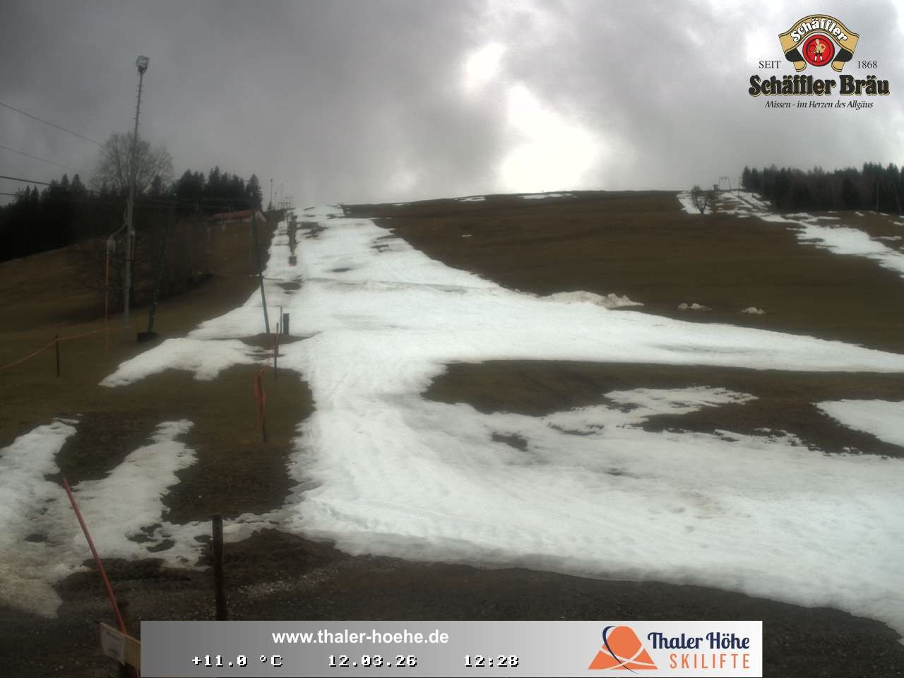 Archiv Foto Webcam Thalerhöhe bei Immenstadt