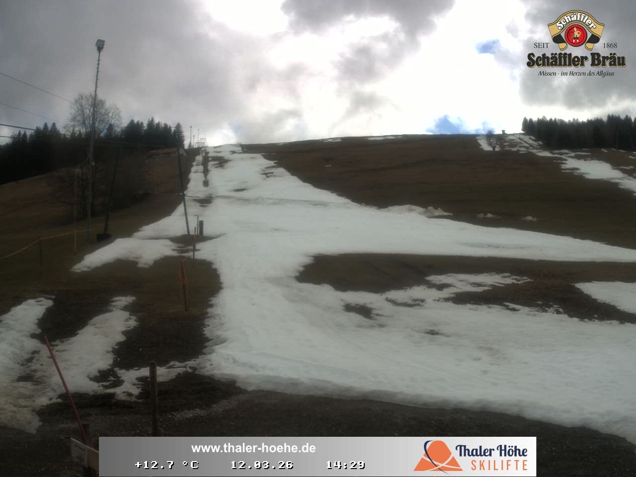 Archiv Foto Webcam Thalerhöhe bei Immenstadt