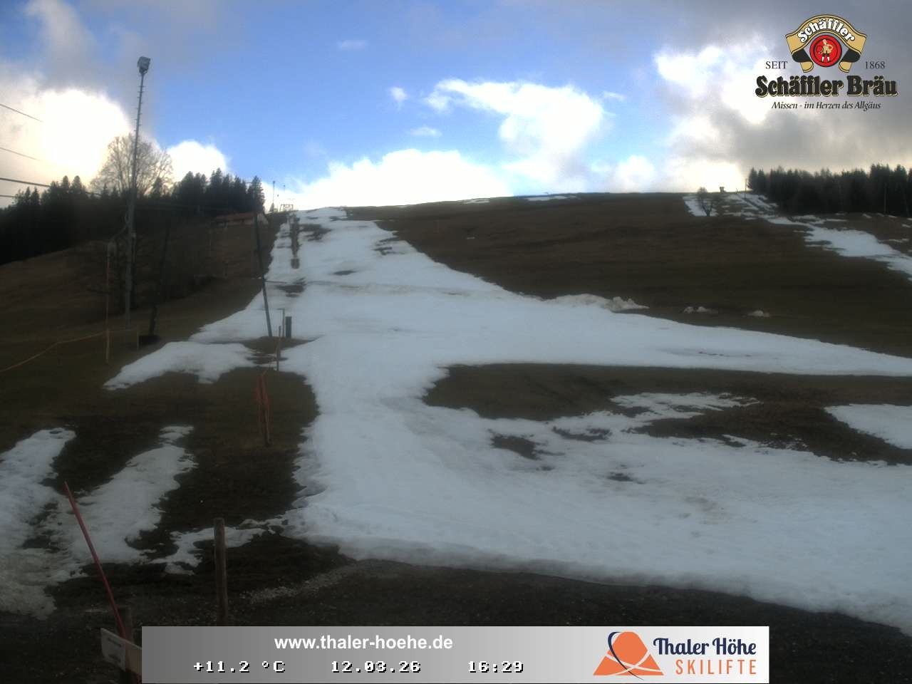 Archiv Foto Webcam Thalerhöhe bei Immenstadt