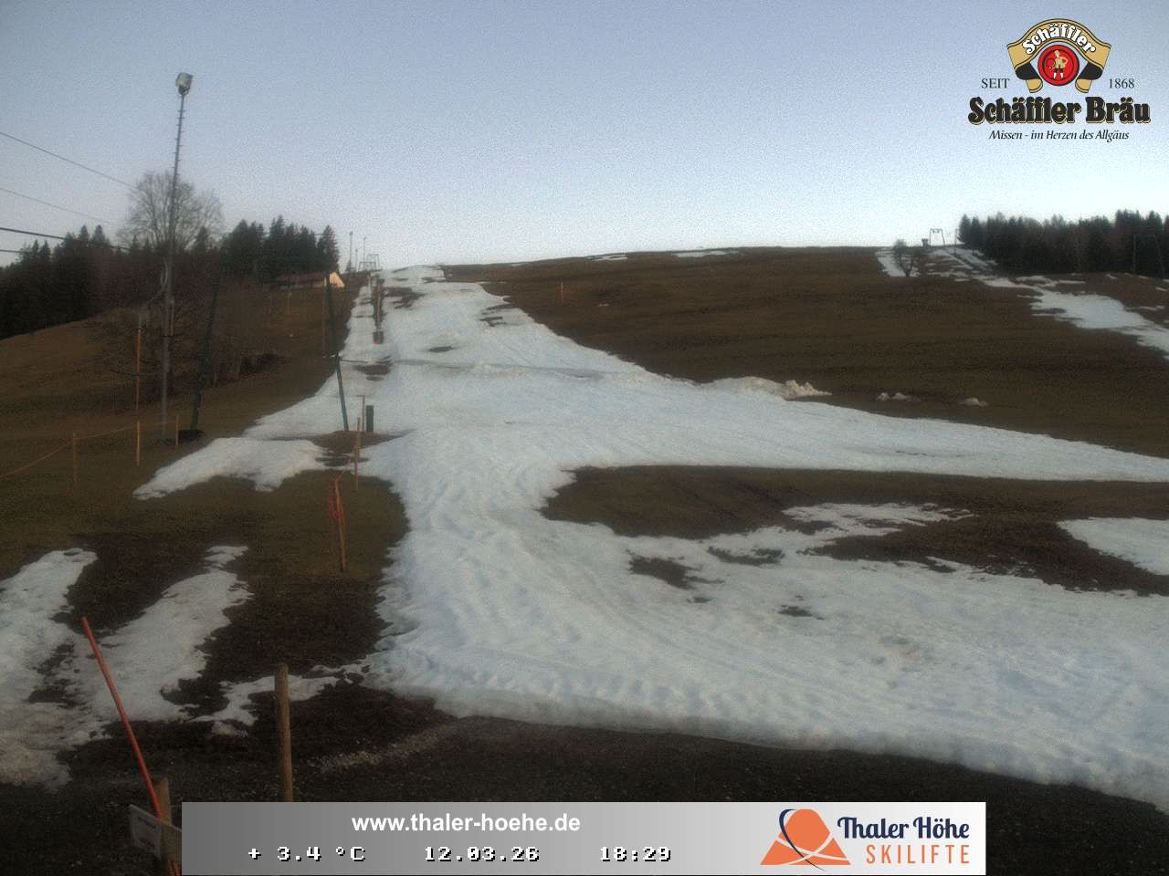 Archiv Foto Webcam Thalerhöhe bei Immenstadt