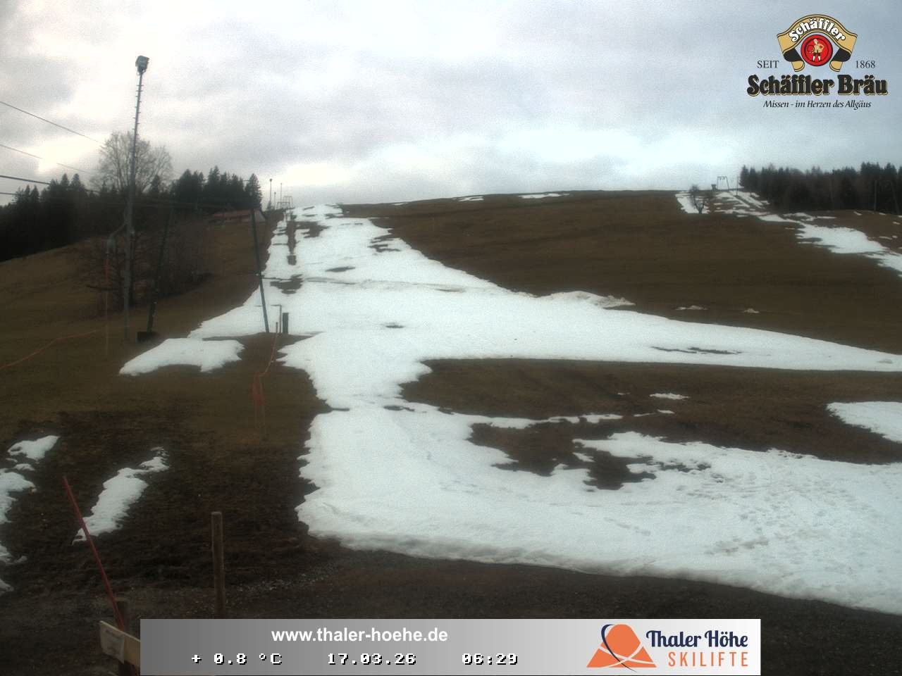 Archiv Foto Webcam Thalerhöhe bei Immenstadt