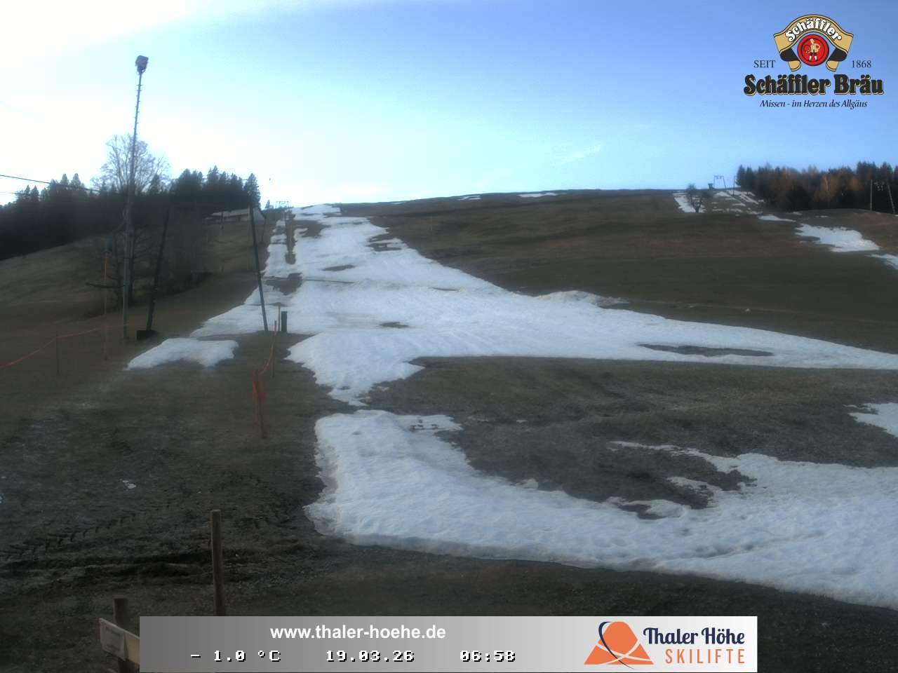 Archiv Foto Webcam Thalerhöhe bei Immenstadt