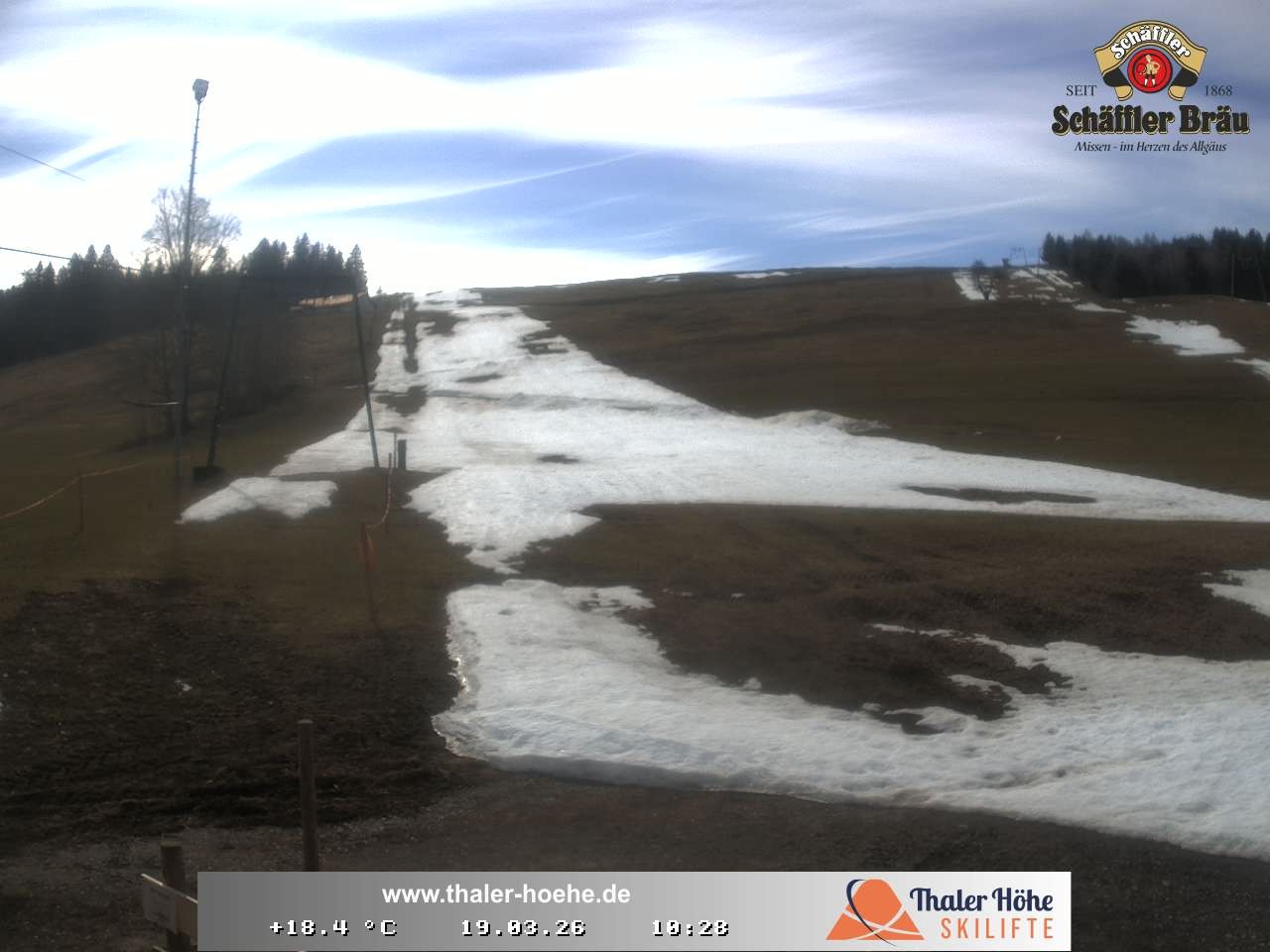 Archiv Foto Webcam Thalerhöhe bei Immenstadt