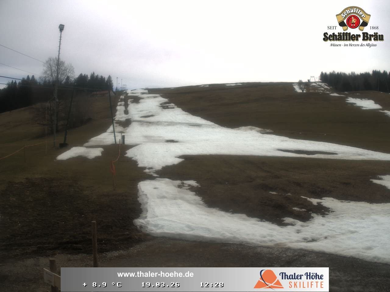 Archiv Foto Webcam Thalerhöhe bei Immenstadt