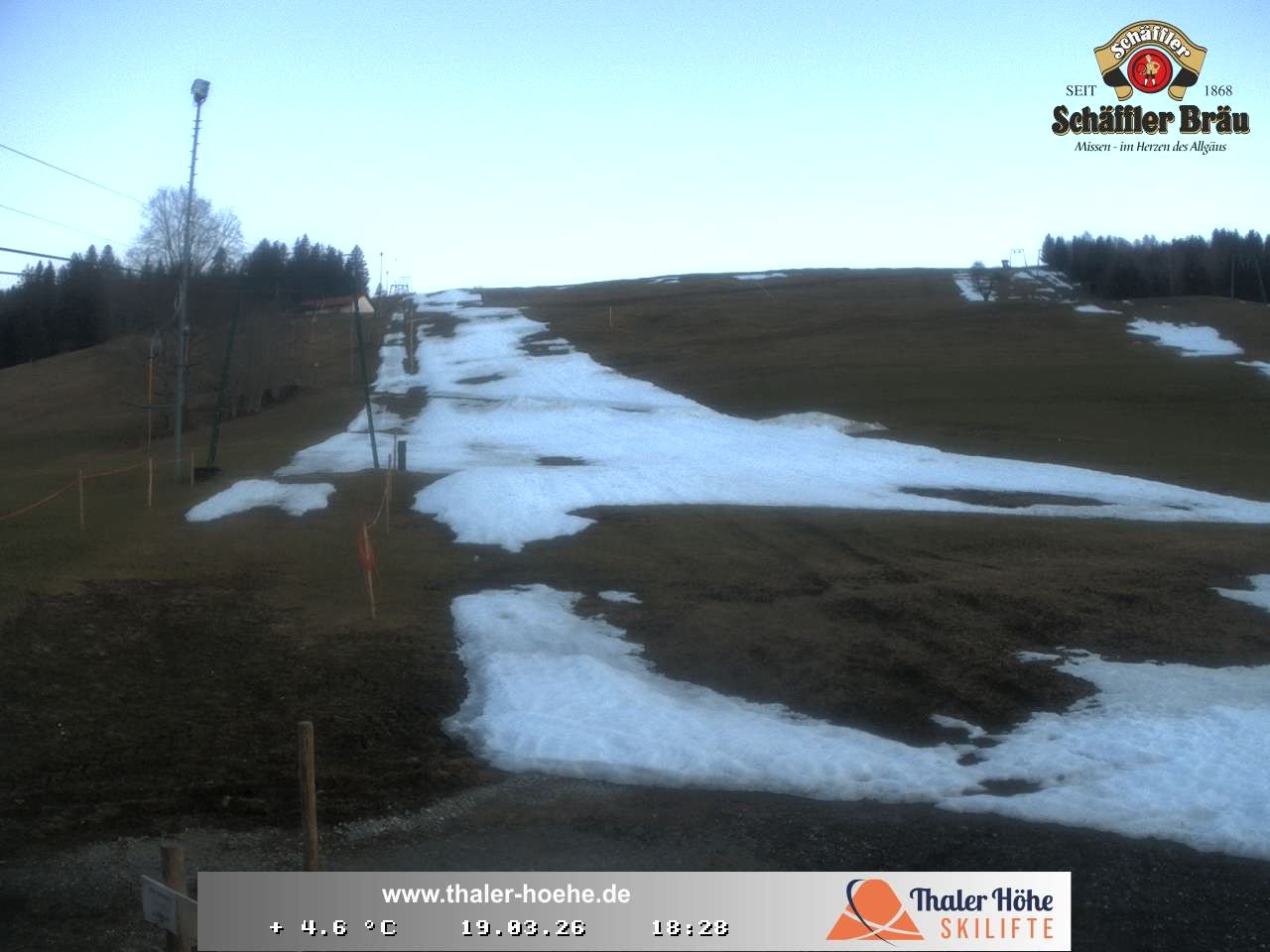 Archiv Foto Webcam Thalerhöhe bei Immenstadt