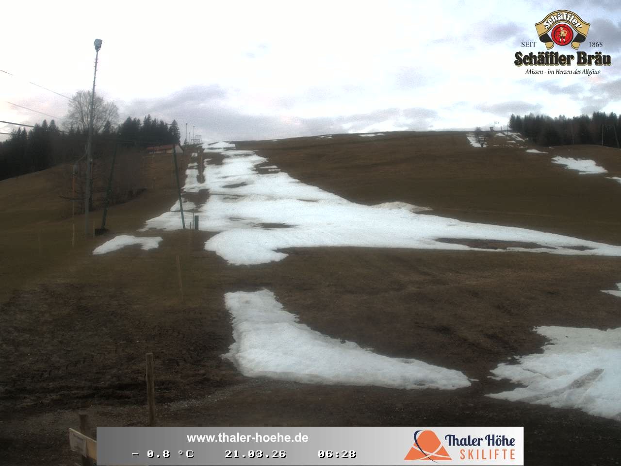 Archiv Foto Webcam Thalerhöhe bei Immenstadt