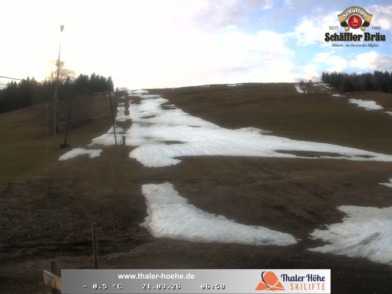 Archiv Foto Webcam Thalerhöhe bei Immenstadt