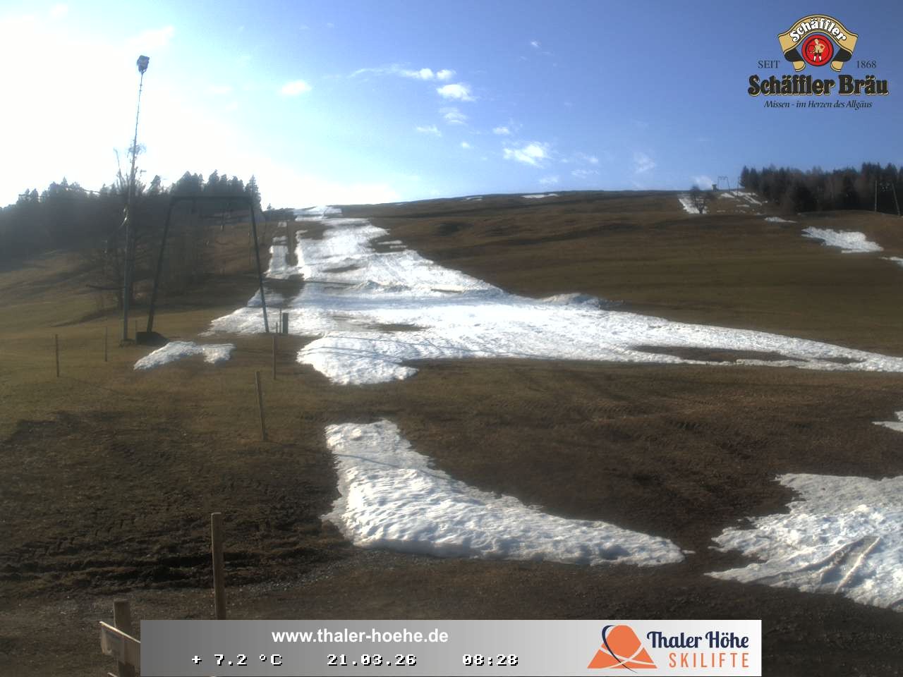 Archiv Foto Webcam Thalerhöhe bei Immenstadt