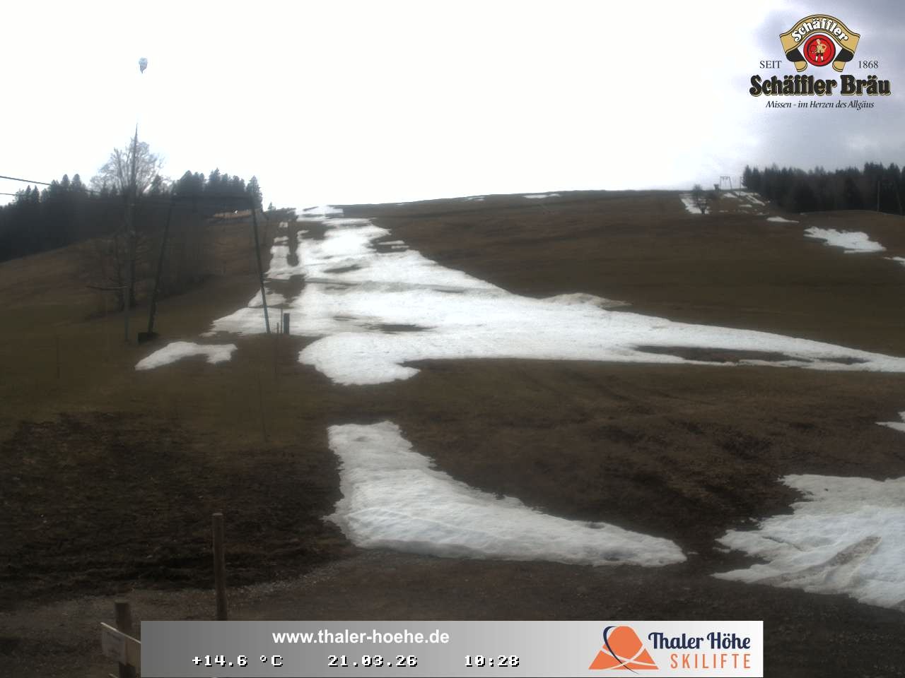 Archiv Foto Webcam Thalerhöhe bei Immenstadt