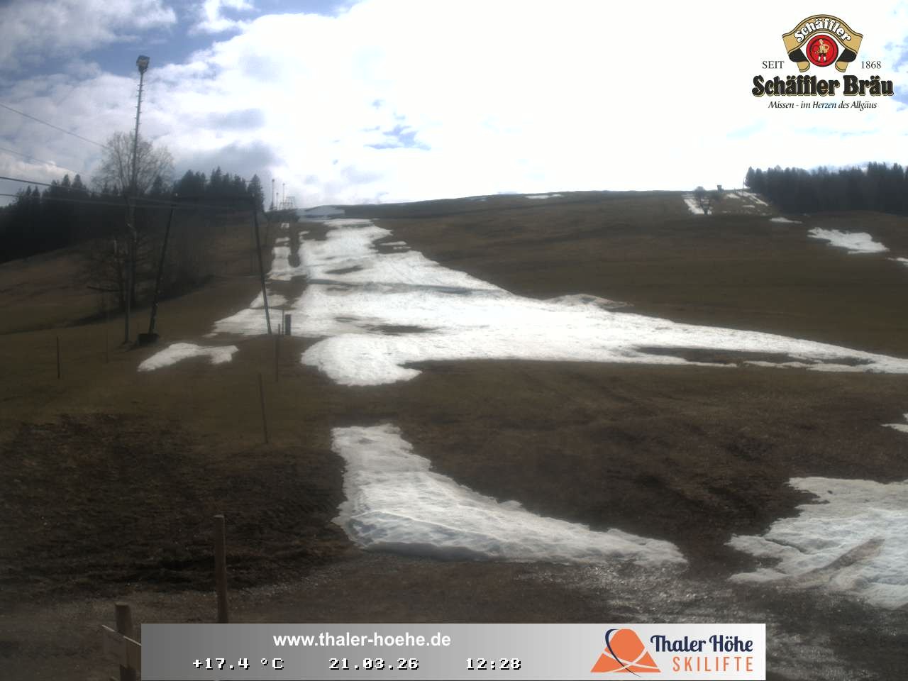 Archiv Foto Webcam Thalerhöhe bei Immenstadt