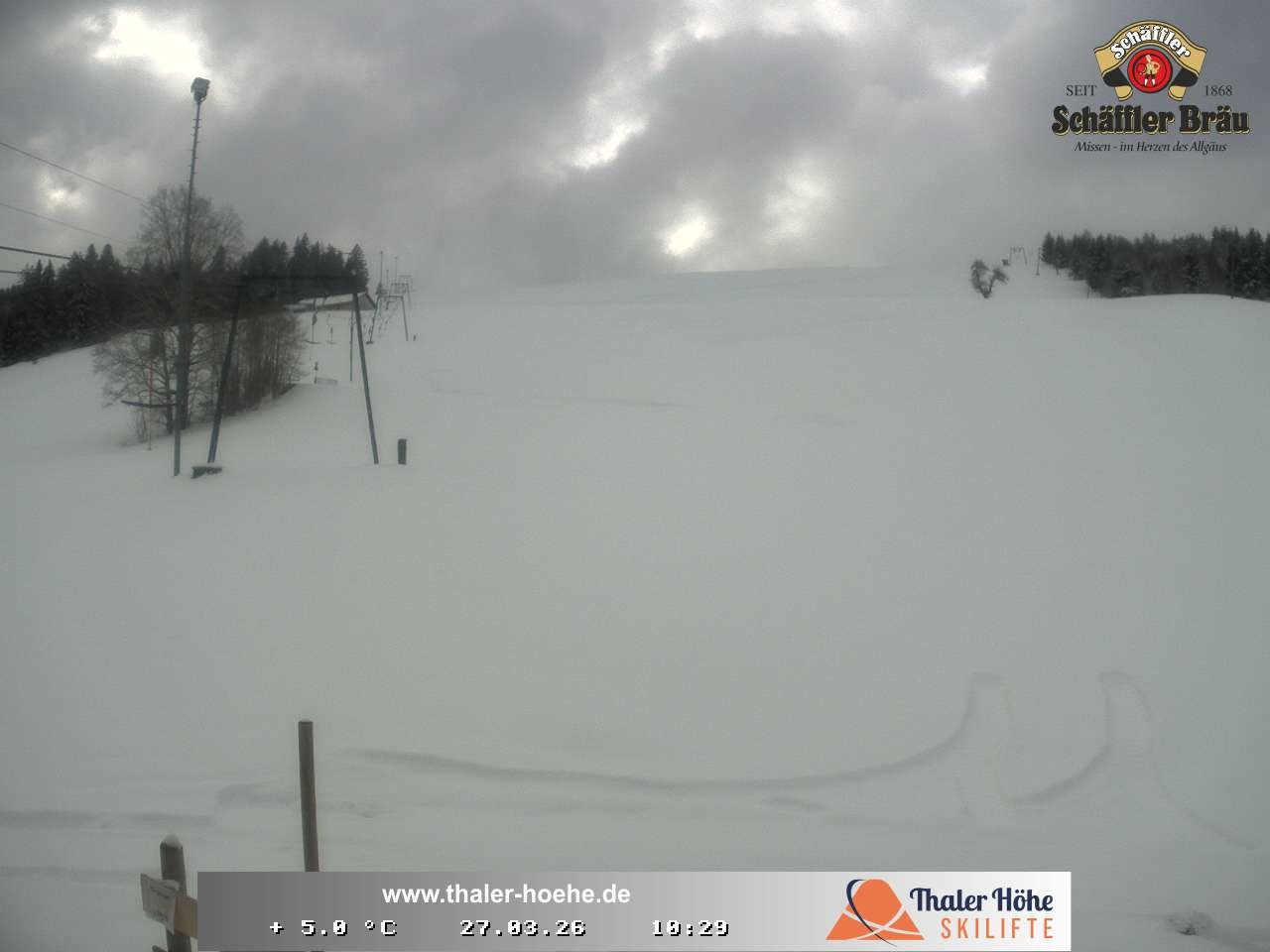 Archiv Foto Webcam Thalerhöhe bei Immenstadt