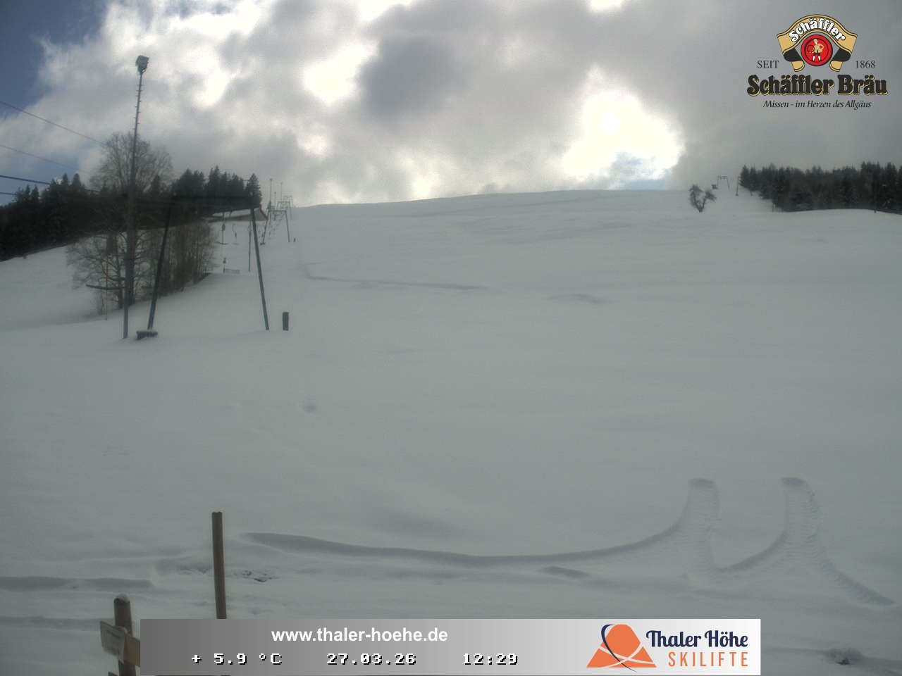 Archiv Foto Webcam Thalerhöhe bei Immenstadt