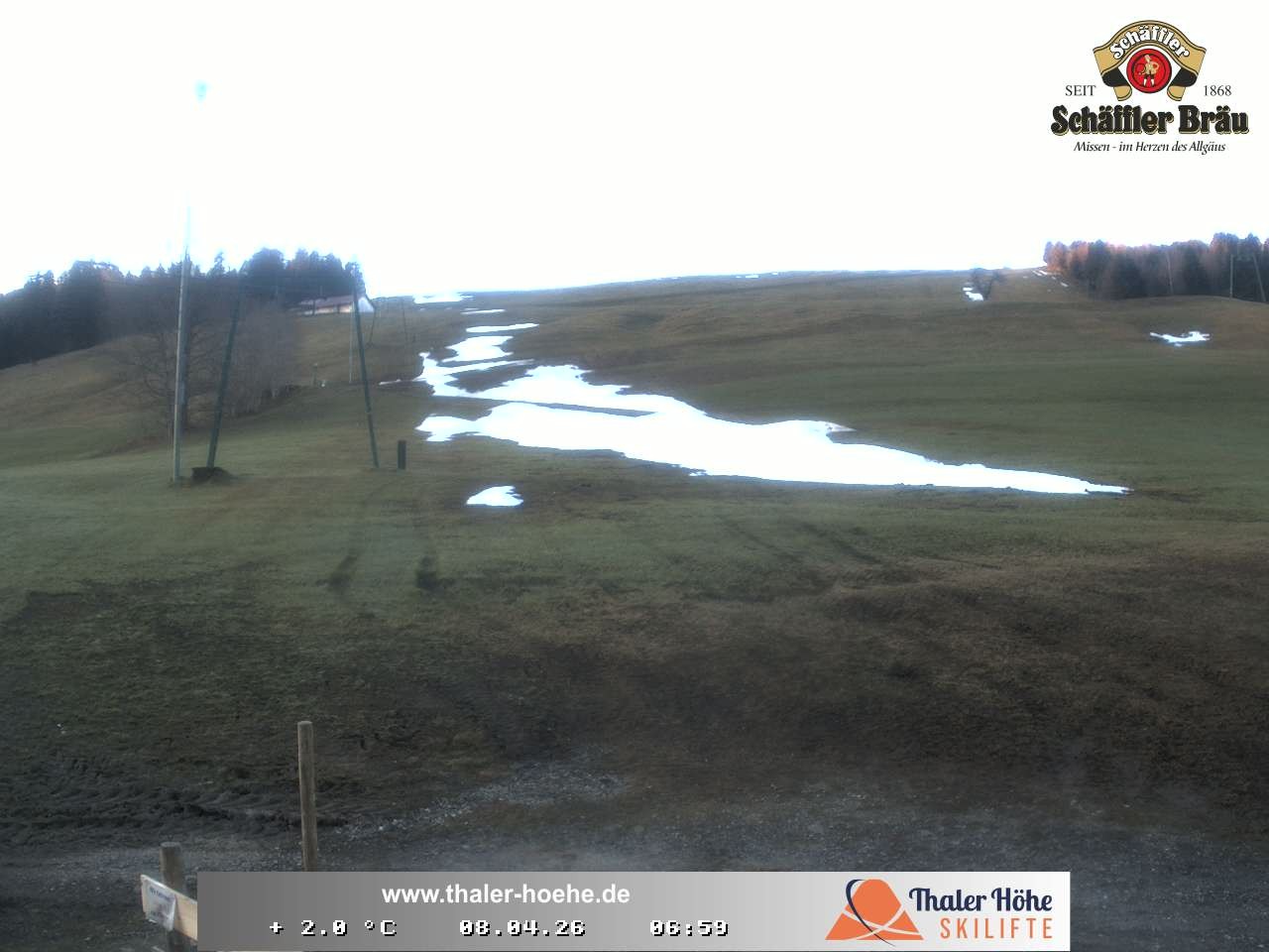 Archived image Webcam Thalerhöhe near Immenstadt