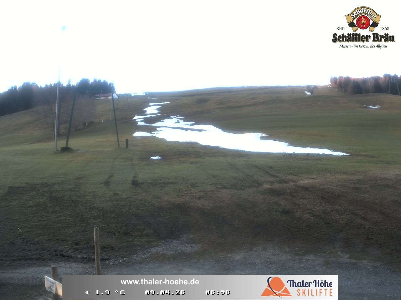 Archiv Foto Webcam Thalerhöhe bei Immenstadt