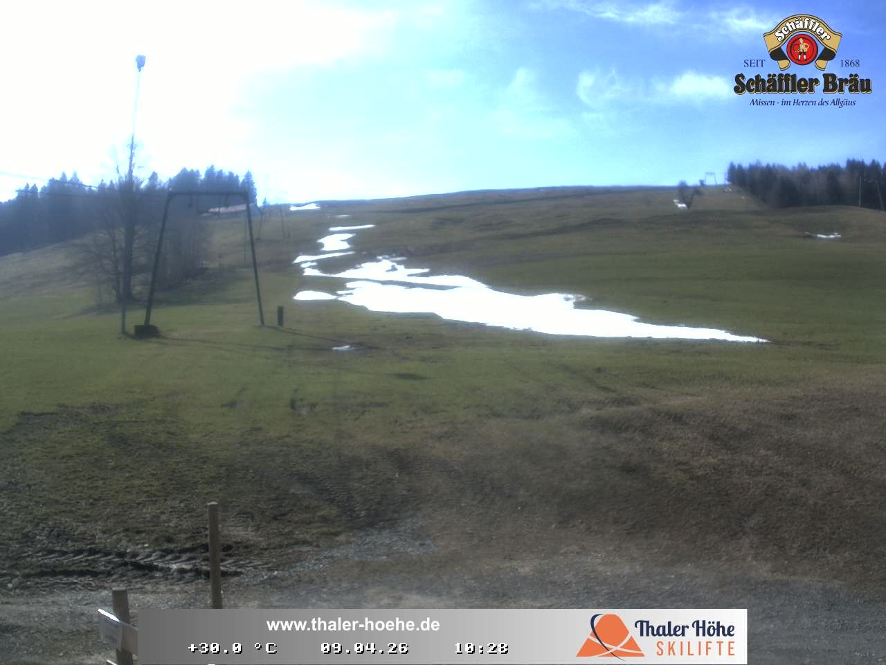 Archiv Foto Webcam Thalerhöhe bei Immenstadt