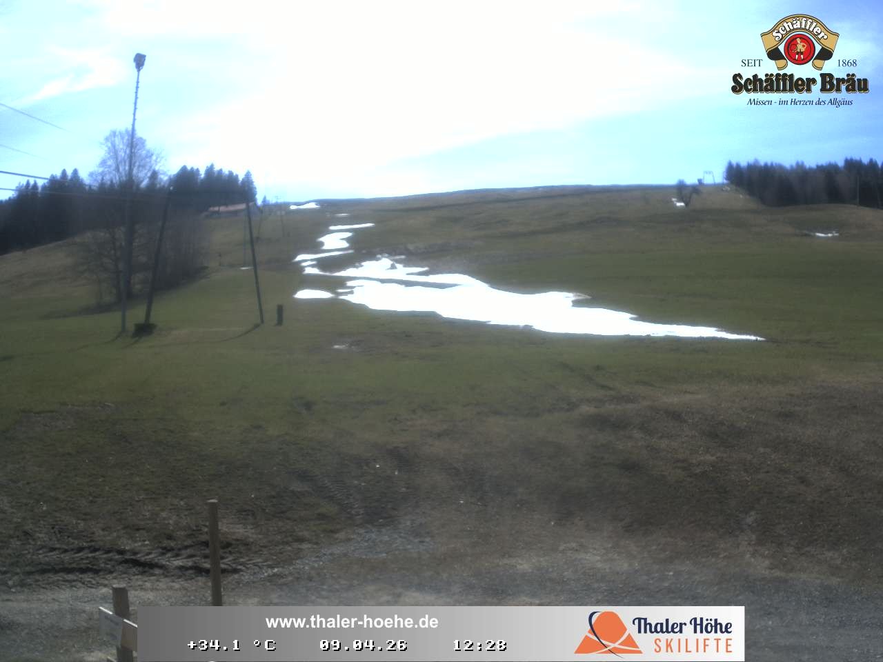 Archiv Foto Webcam Thalerhöhe bei Immenstadt