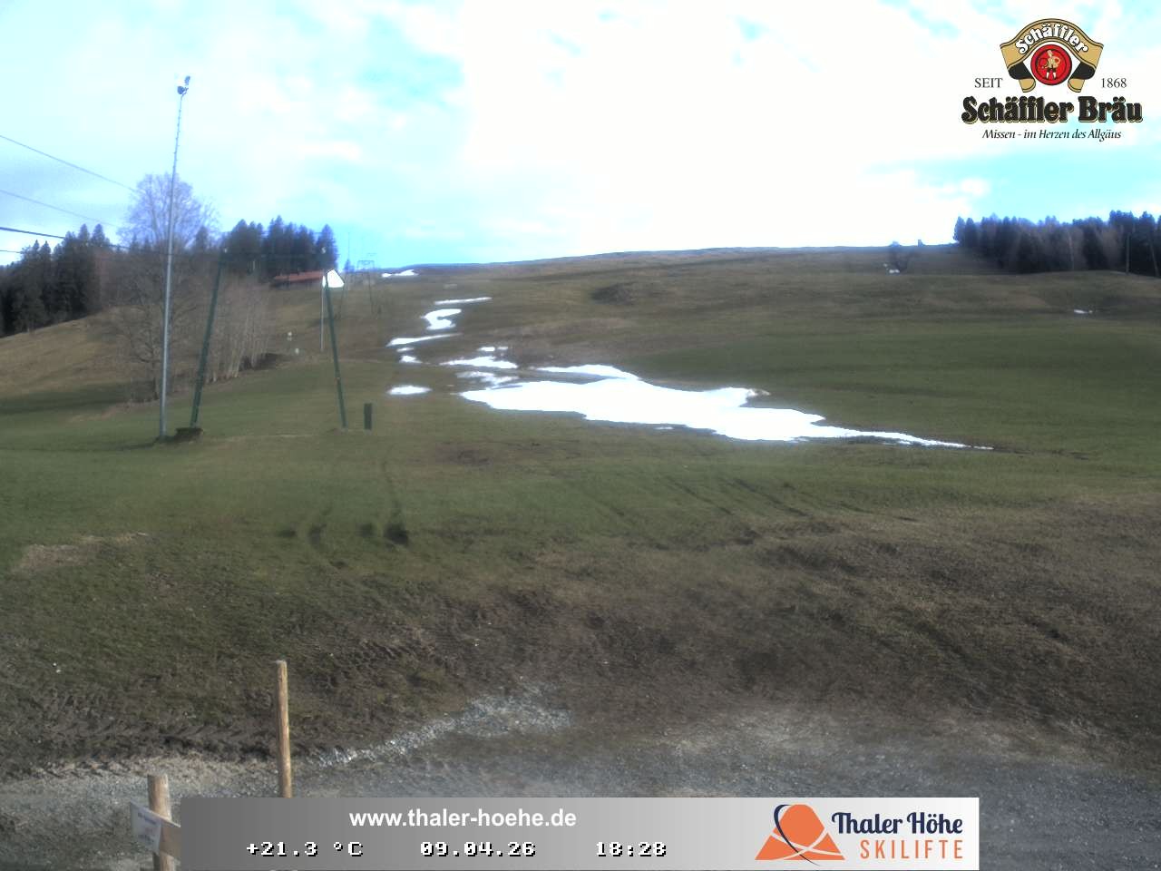 Archiv Foto Webcam Thalerhöhe bei Immenstadt