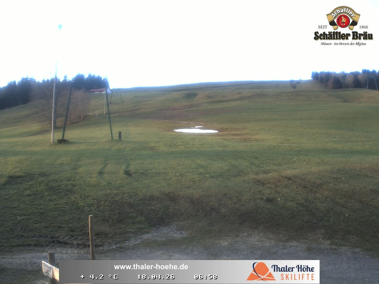 Archiv Foto Webcam Thalerhöhe bei Immenstadt