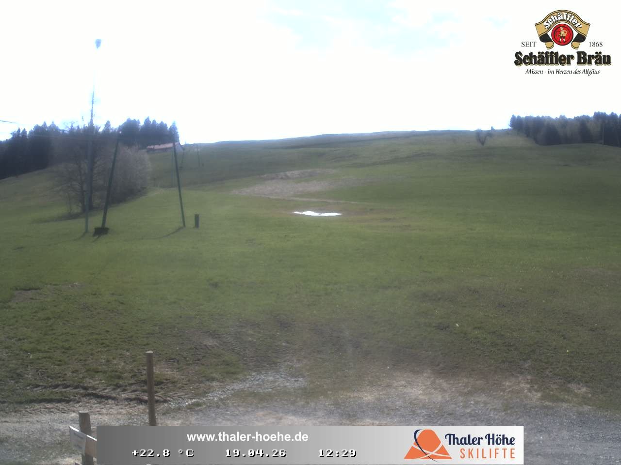 Archiv Foto Webcam Thalerhöhe bei Immenstadt