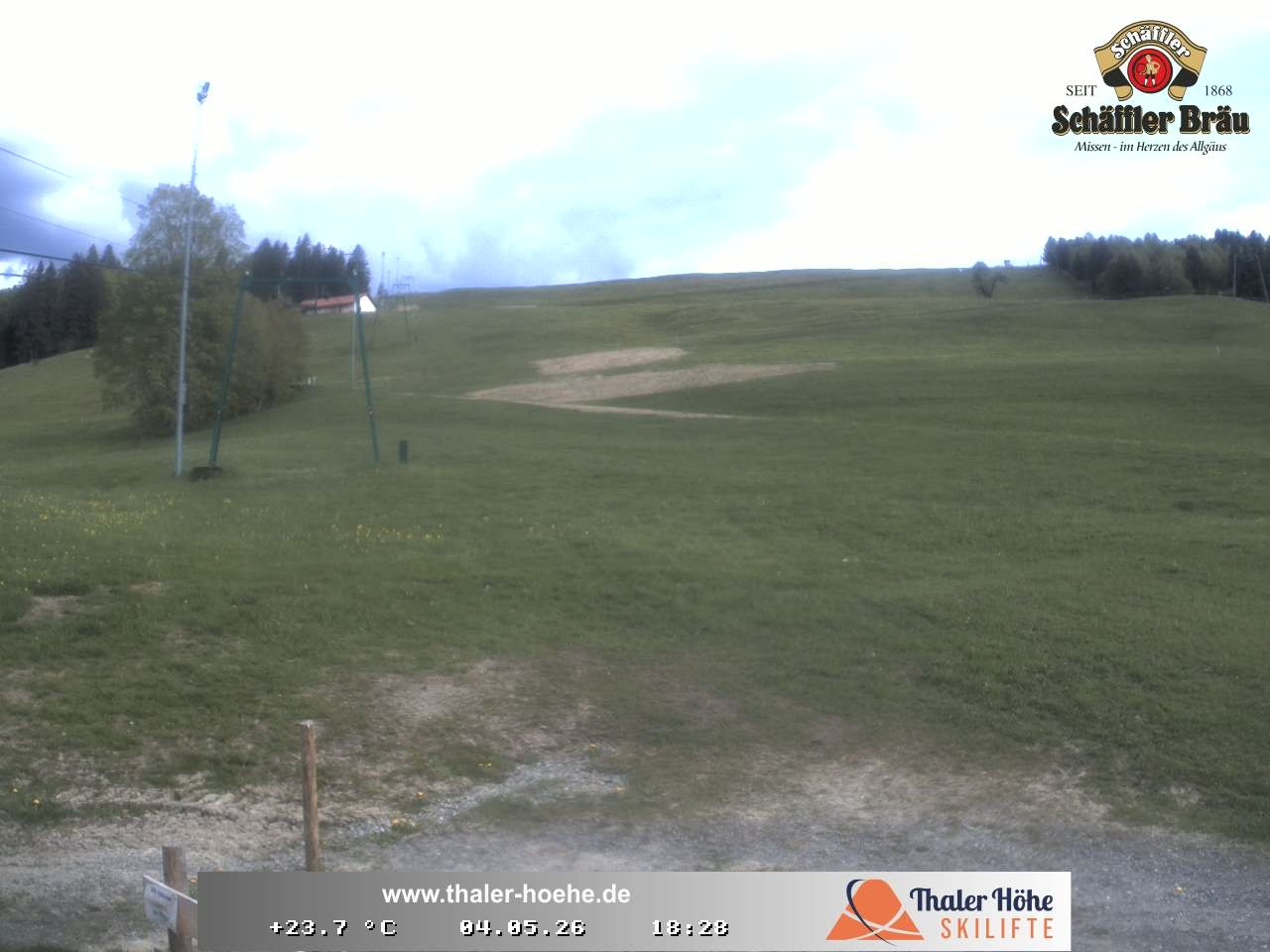 Archiv Foto Webcam Thalerhöhe bei Immenstadt