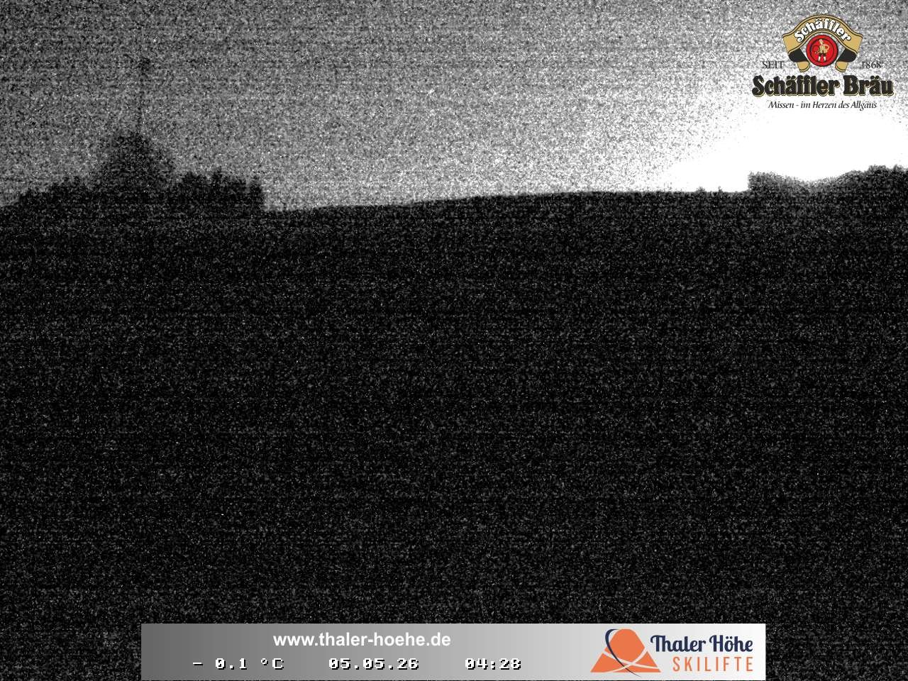 Archived image Webcam Thalerhöhe near Immenstadt