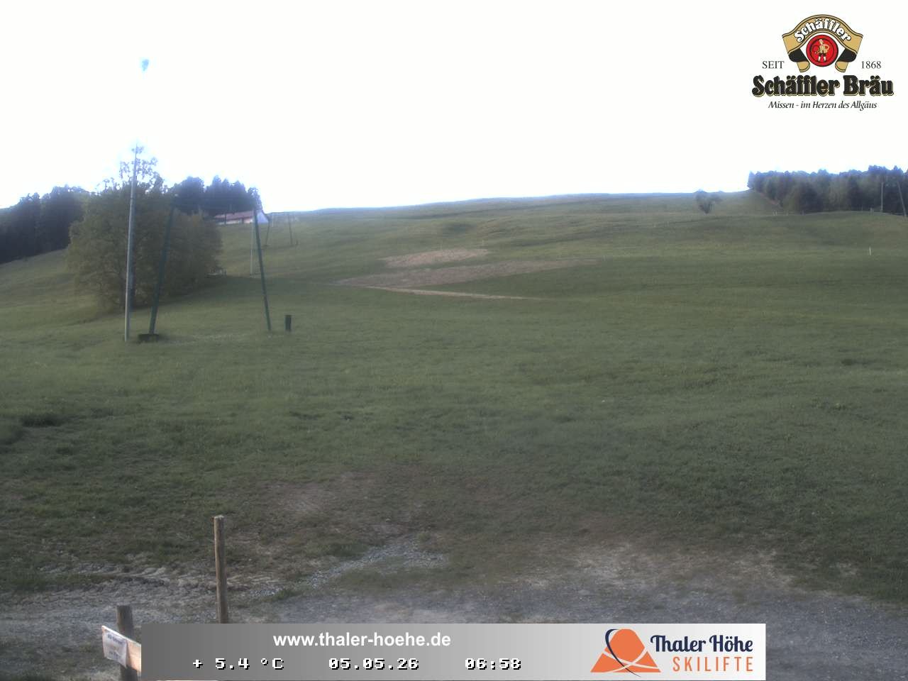 Archived image Webcam Thalerhöhe near Immenstadt
