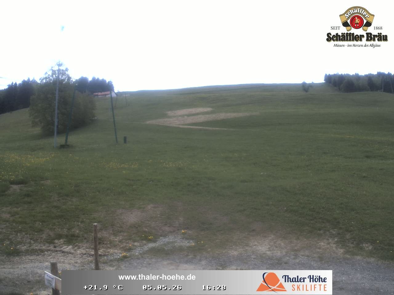 Archived image Webcam Thalerhöhe near Immenstadt