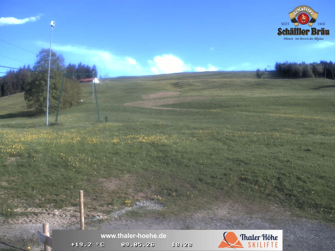 Archiv Foto Webcam Thalerhöhe bei Immenstadt