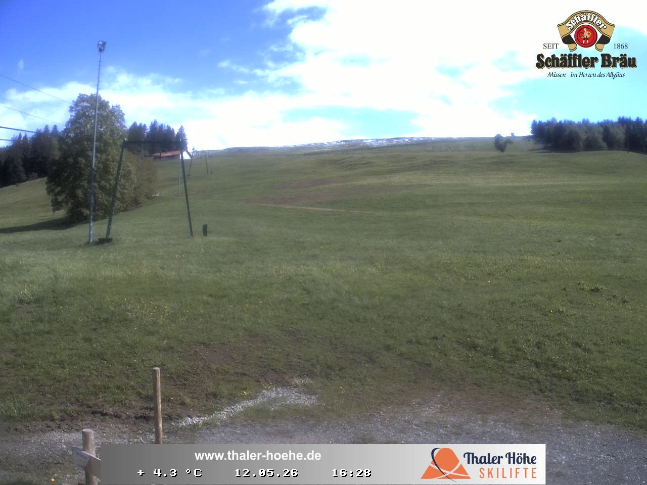 Archiv Foto Webcam Thalerhöhe bei Immenstadt