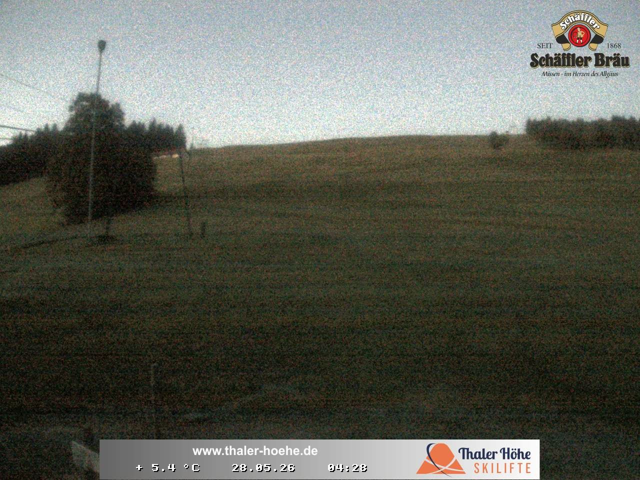 Archiv Foto Webcam Thalerhöhe bei Immenstadt