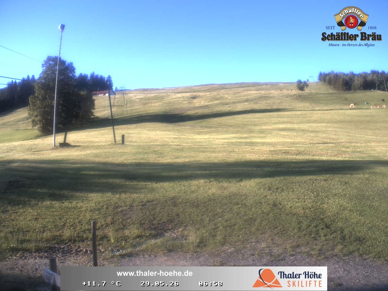 Archiv Foto Webcam Thalerhöhe bei Immenstadt