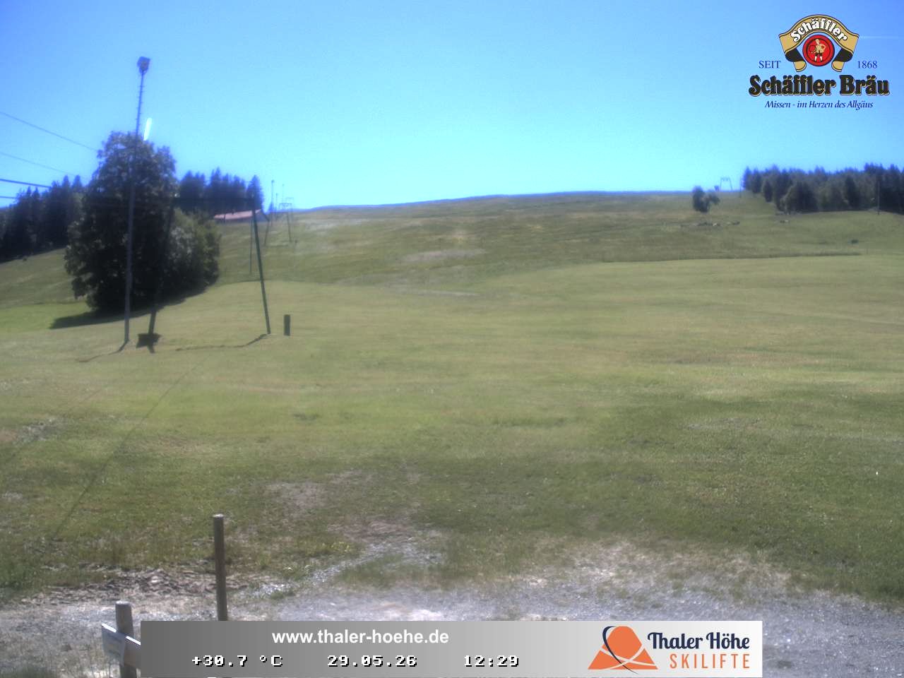 Archiv Foto Webcam Thalerhöhe bei Immenstadt
