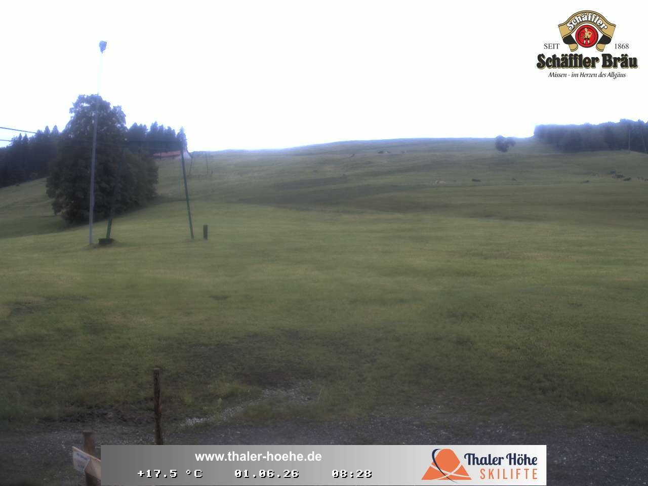 Archived image Webcam Thalerhöhe near Immenstadt