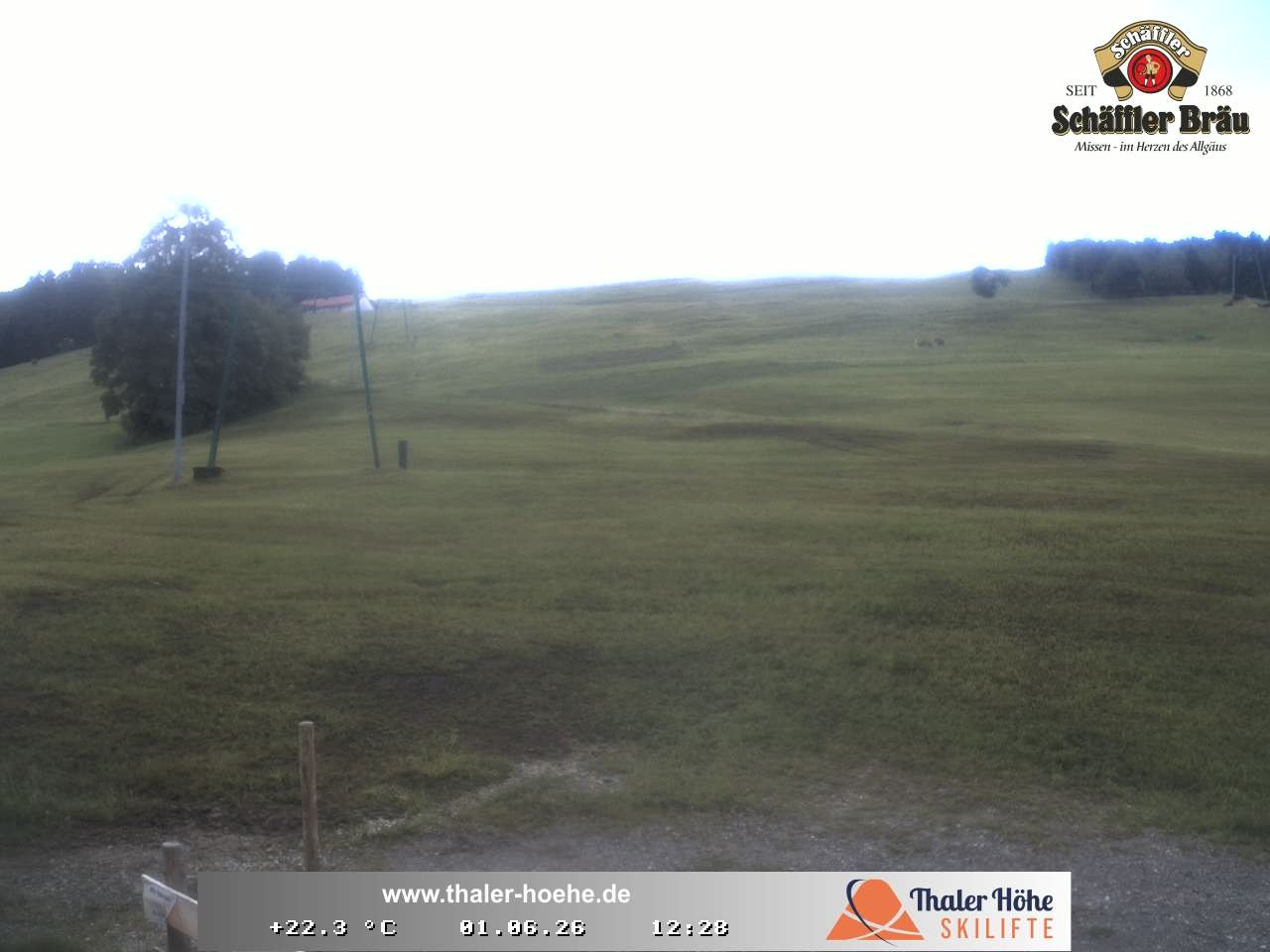 Archived image Webcam Thalerhöhe near Immenstadt