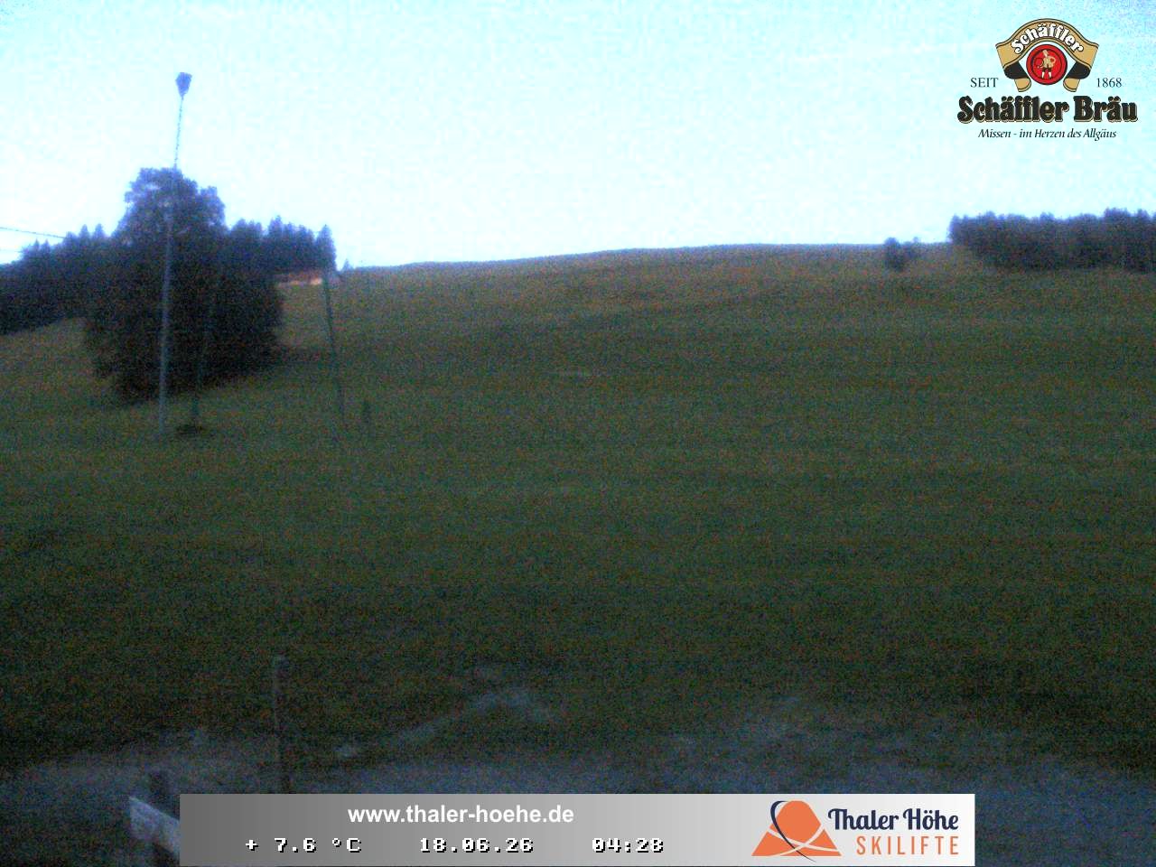 Archiv Foto Webcam Thalerhöhe bei Immenstadt