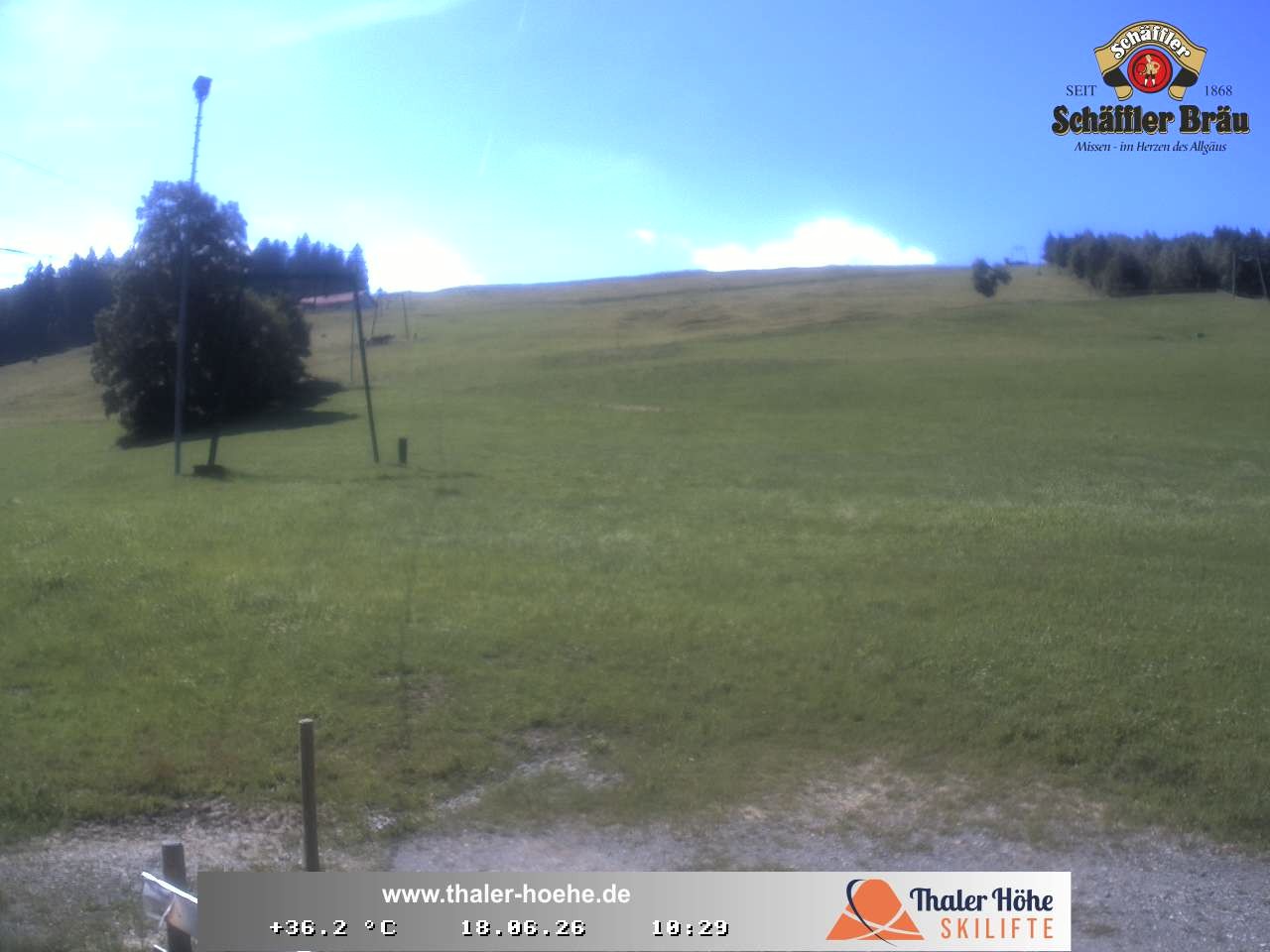 Archiv Foto Webcam Thalerhöhe bei Immenstadt