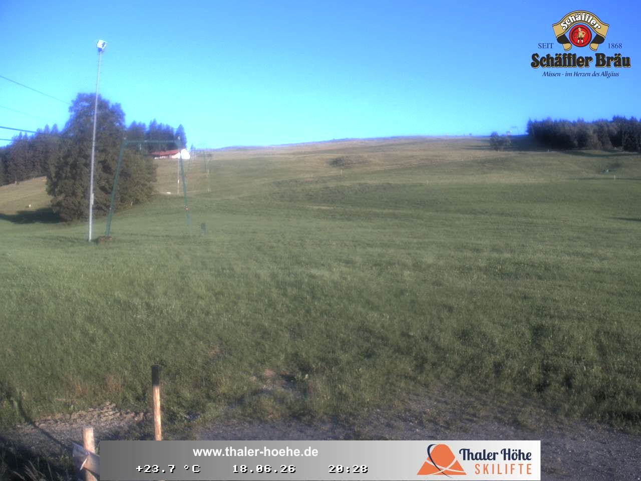 Archiv Foto Webcam Thalerhöhe bei Immenstadt