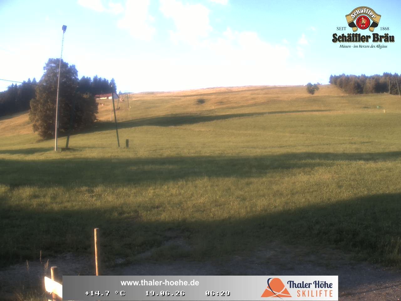 Archiv Foto Webcam Thalerhöhe bei Immenstadt