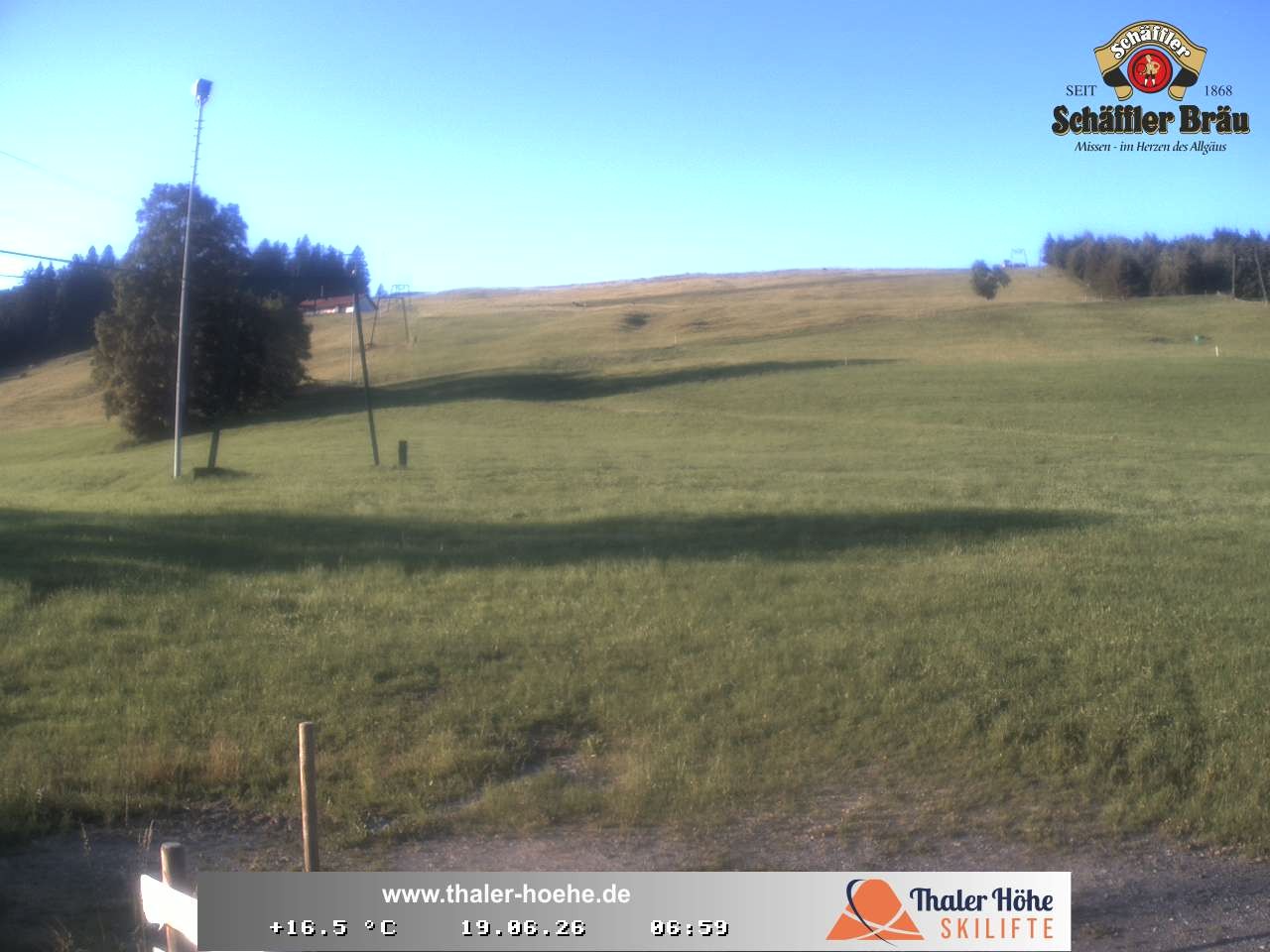Archiv Foto Webcam Thalerhöhe bei Immenstadt