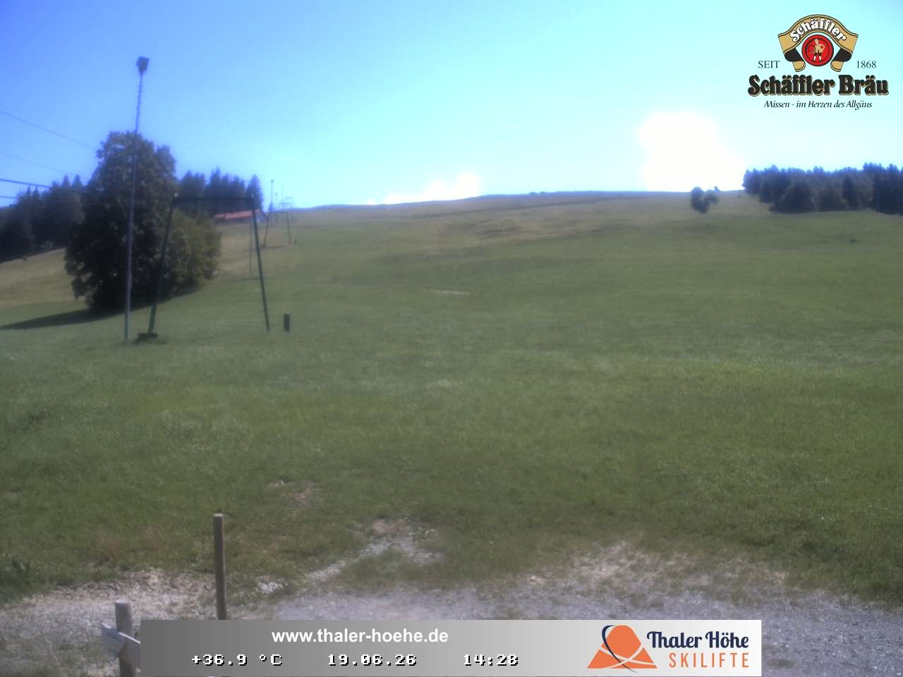 Archiv Foto Webcam Thalerhöhe bei Immenstadt