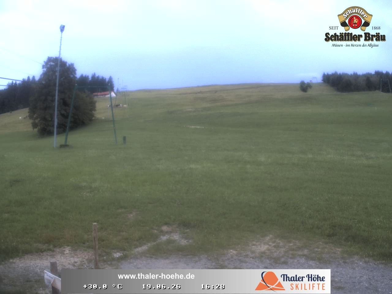 Archived image Webcam Thalerhöhe near Immenstadt