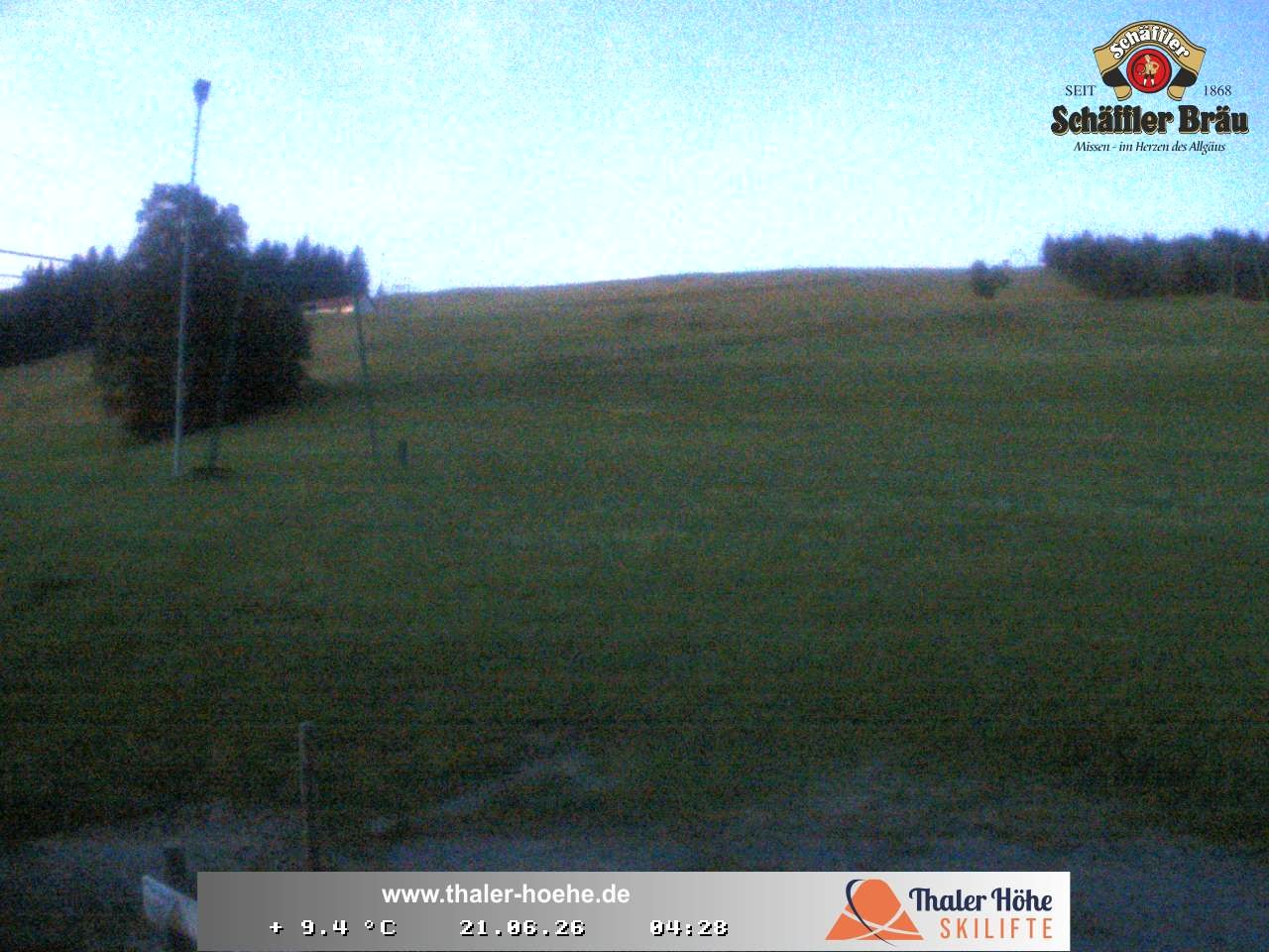 Archiv Foto Webcam Thalerhöhe bei Immenstadt