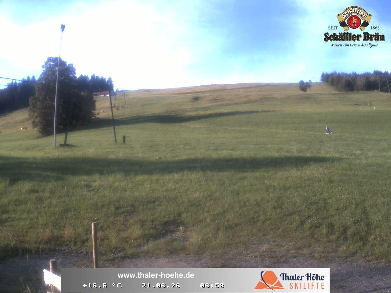 Archiv Foto Webcam Thalerhöhe bei Immenstadt